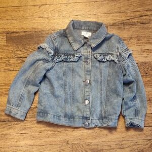 Mud Pie Jean Jacket Large 4T-5T Excellent Used Condition Wore Once